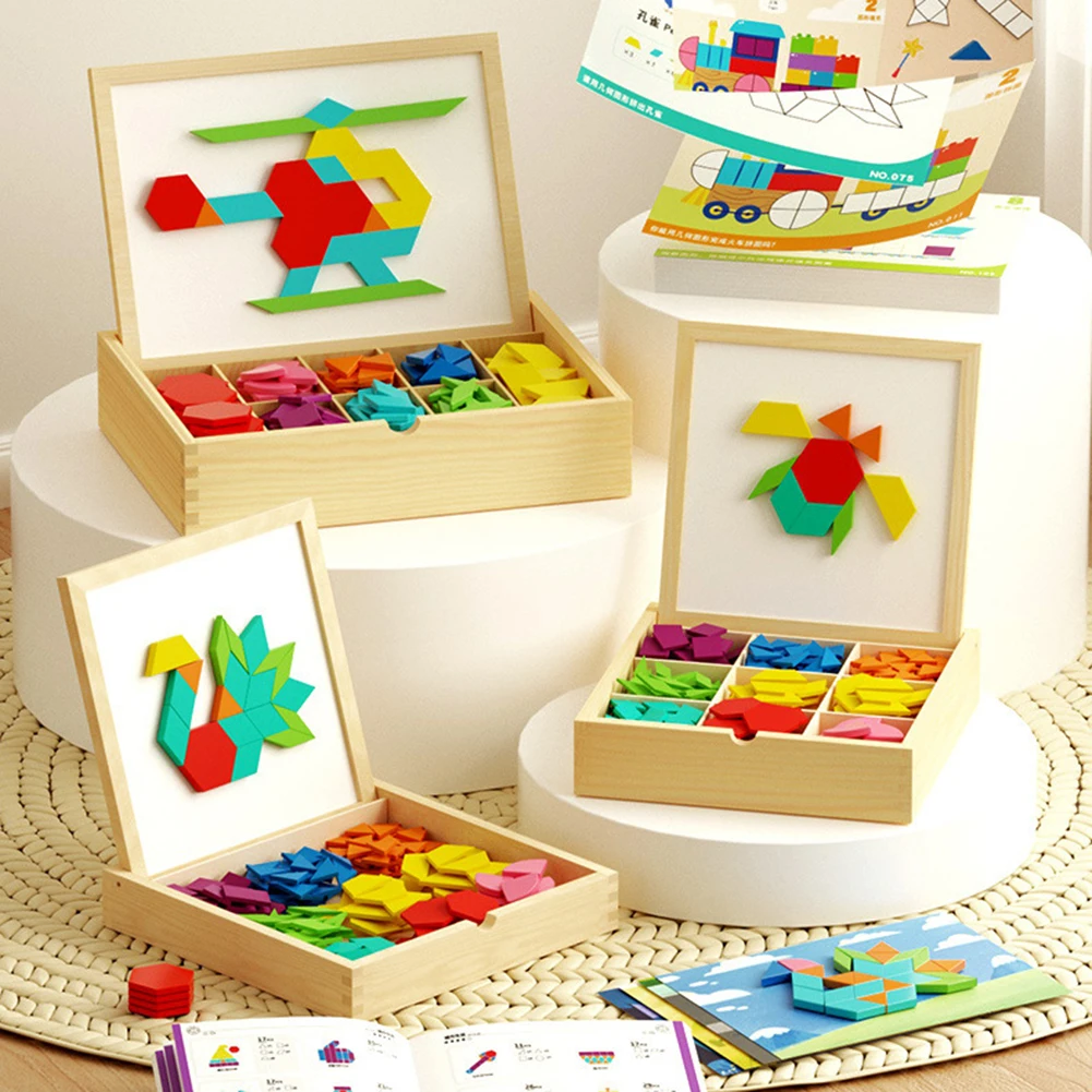 Magnetic Puzzles Educationa Fun STEM Learning Toy For Travel Outdoor Fun