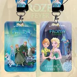 Student Card Holder Frozen Princess Keychain Cartoon Bus Card Holder Campus Card Work ID Holder Factory Hard Meal Card Subway Ac