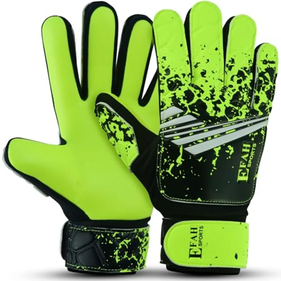 

Soccer Goalkeeper Gloves for Boys Youth Football Goalie Gloves with Strong Grips