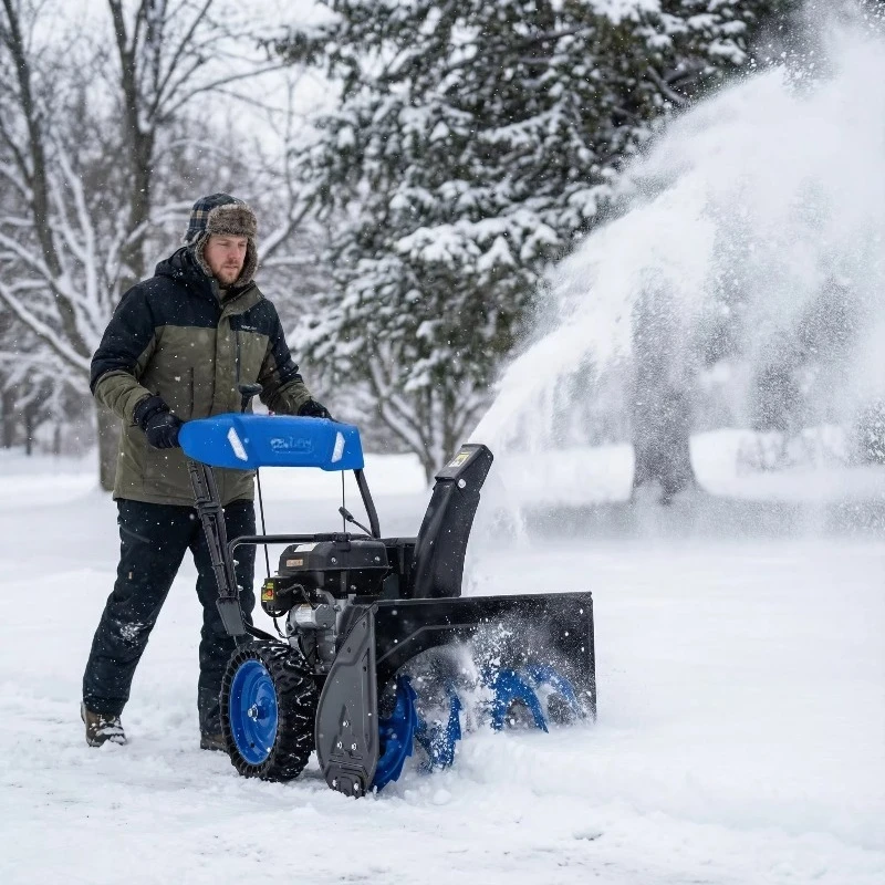 Efurden Multifunctional 7Hp Snow Sweeper Blower Machine Efficient Winter Blower Self Propelled Snow Blower for Park