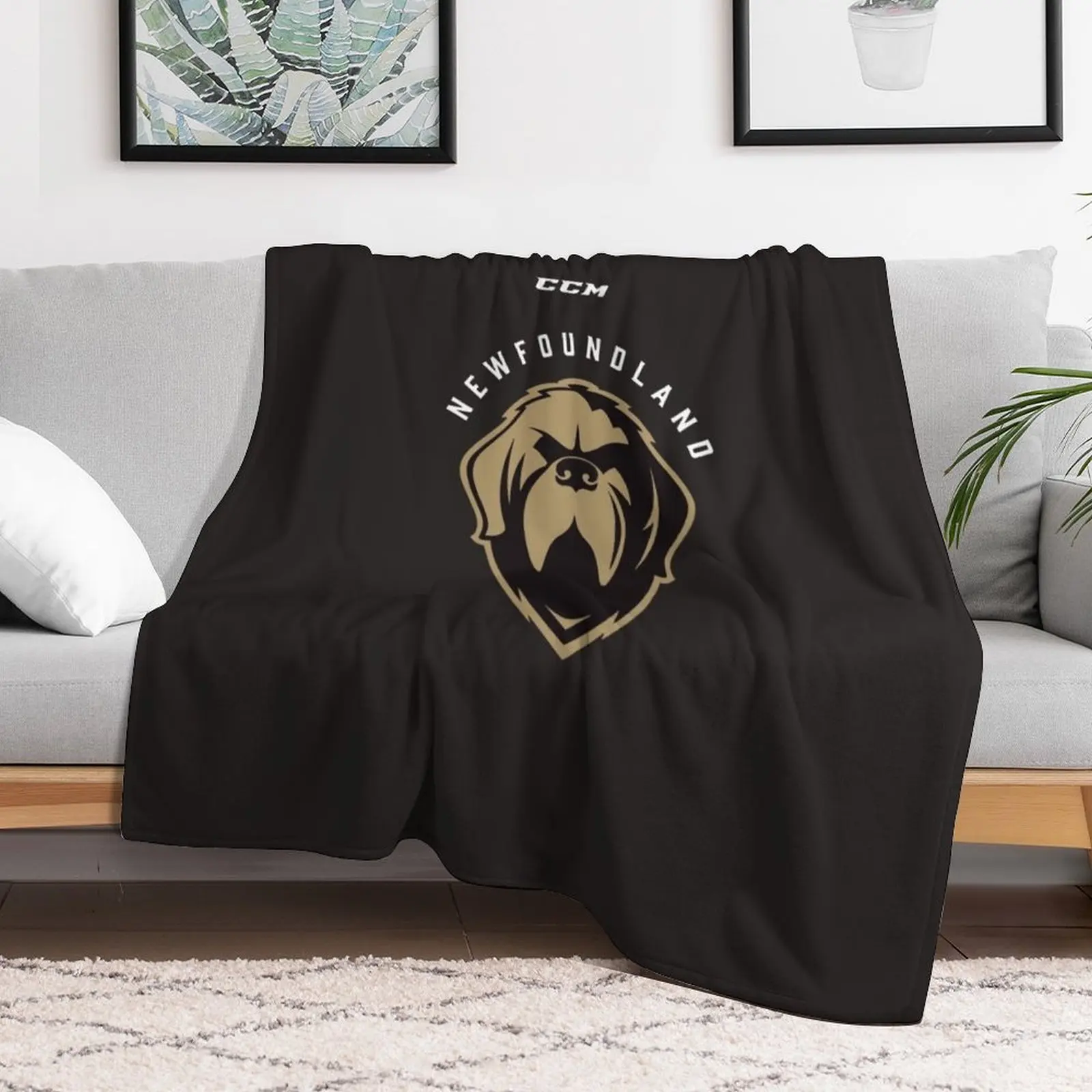 Best Selling - Newfoundland Growlers Merchandise Essential T-Shirt Throw Blanket Quilt Moving Fashion Sofas Polar Blankets