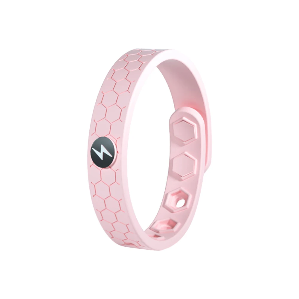 Fashion Bio Silica Gel Adjustable Energy Bracelet Negative Ion Anti-static Anti Fatigue Vehicle Sports Couple Health Wrist Strap