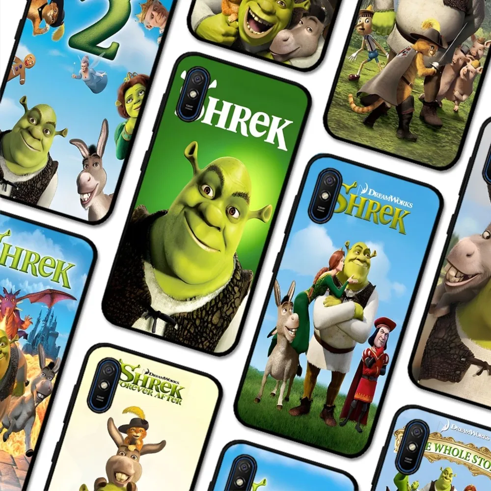 Cartoon Funny Movie S-Shreks Phone Case For Redmi 5 6 7 8 9 10 Plus Pro 6 7 8 9 A GO K20 K30 K40 Pro Plus F3 Fundas