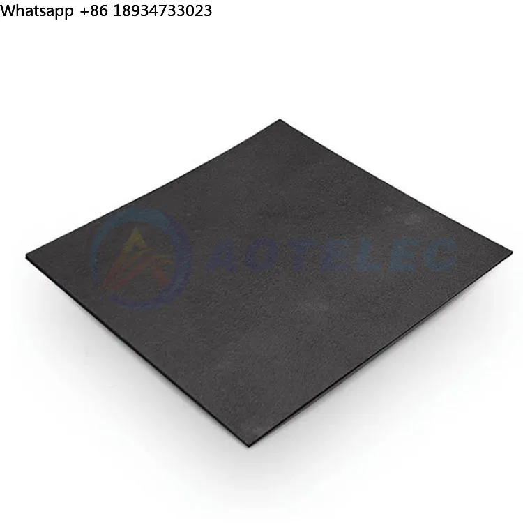 Battery Cathode Material Black Conductive Activated Carbon Paper for Lithium Battery
