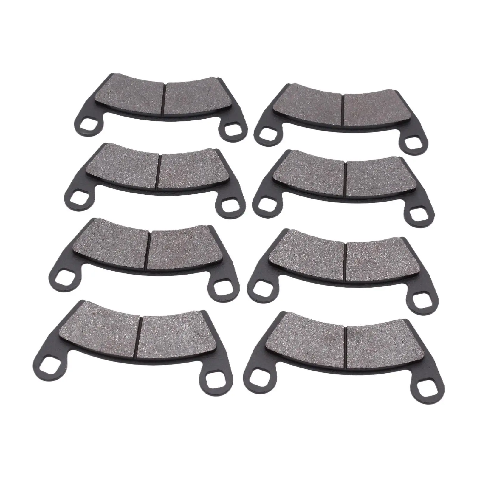 8Pcs Front and Rear Brake Pads Set Stable Performance 2203747 2205949 for RZR