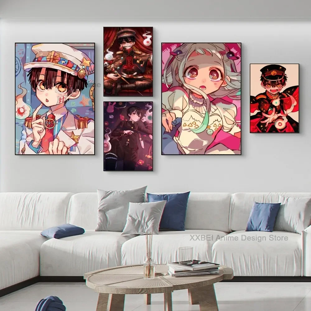 1pc Toilet-bound Hanako-kun Anime Poster Decorative Painting Bedroom Bedside Wall Sticker Living Room Cafe Modern Interior Mural