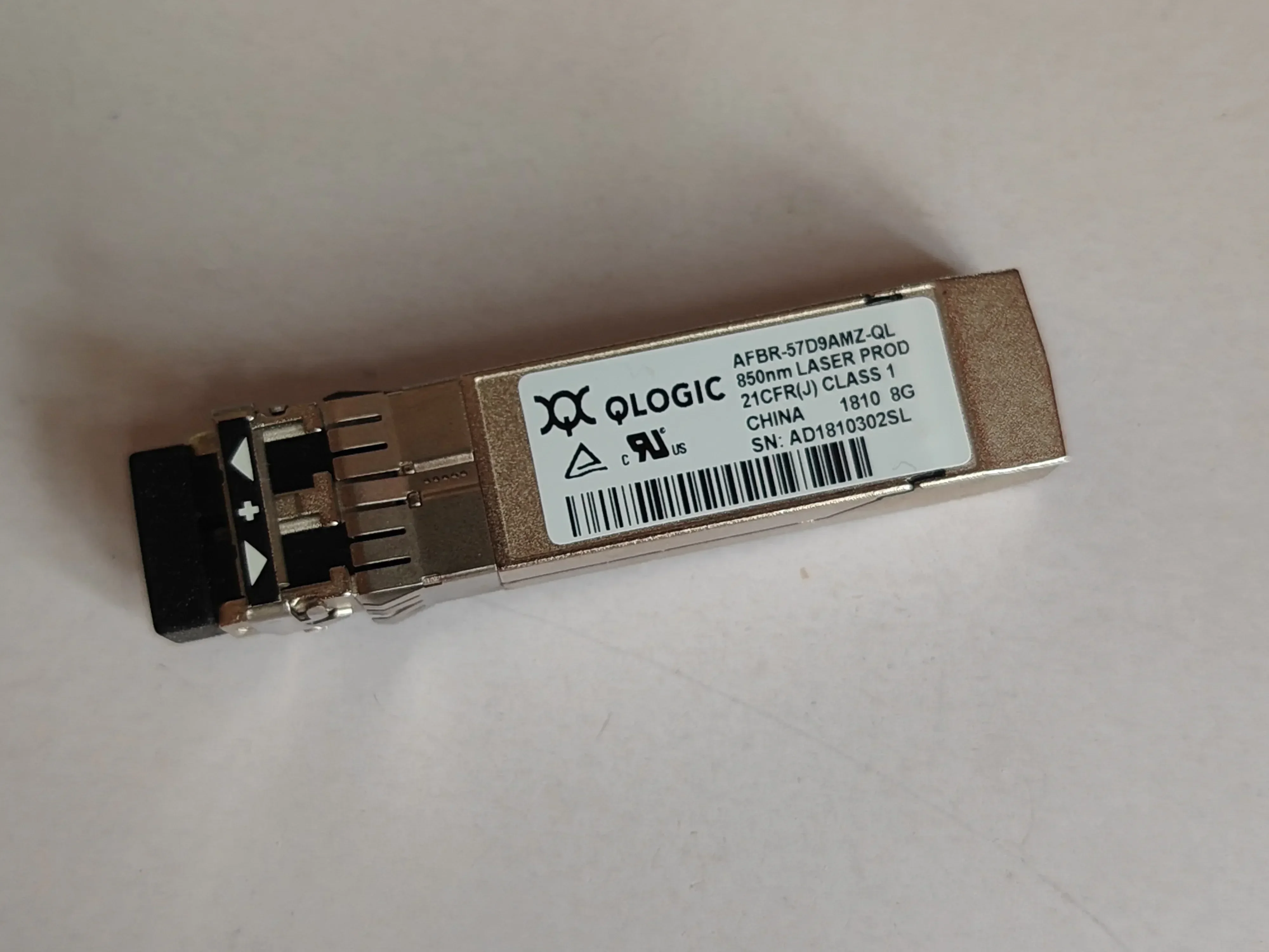 

QLOGIC AFBR-57D9AMZ-QL 8Gb 850nm SFP+ Transceive/qlogic 8g hba/qle sfp/qlogic Transceiver/qle switch/qle2562Transceiver/qle sfp+
