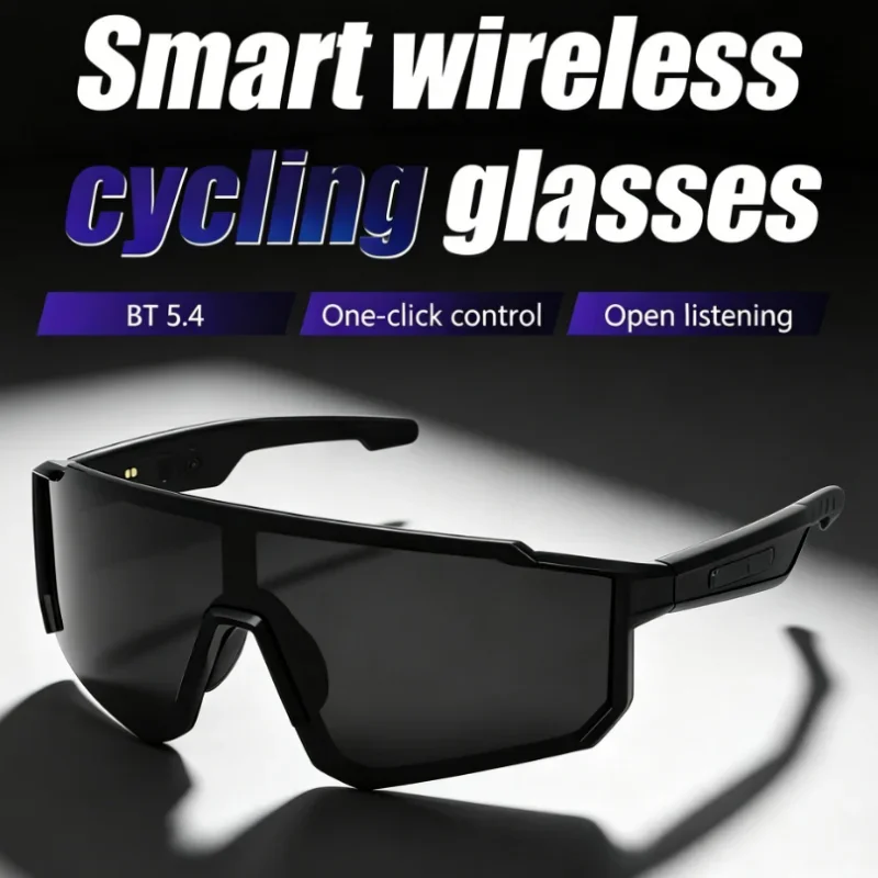 

Multifunctional Wireless Bluetooth Call Music Newest Audio Outdoor Smart Glasses AI Smart Glasses Cycling Sports Headphone
