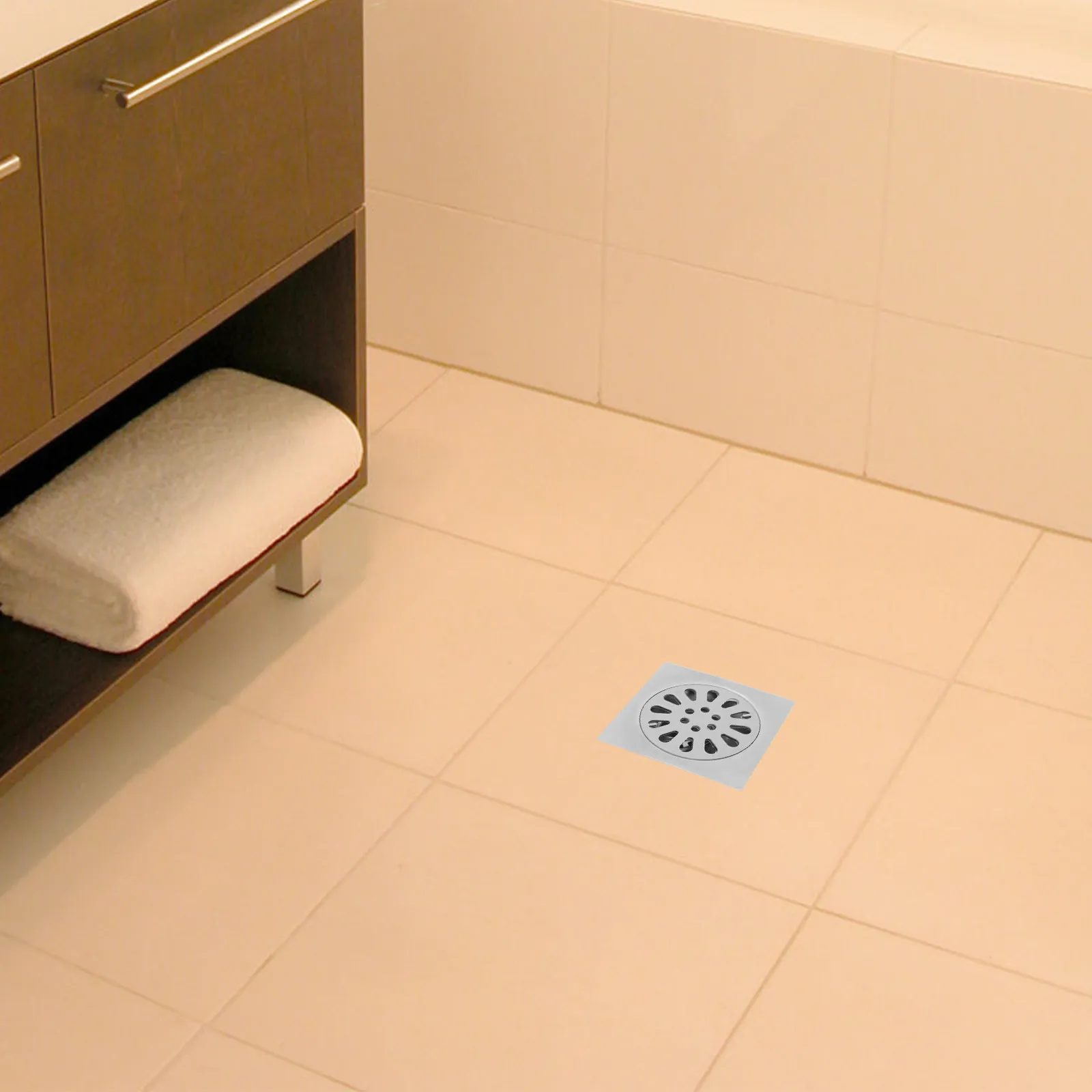 

1Pcs Stainless Steel Sink Strainer Core Upgraded Sealed Sewer Adaptor for Wash Machine Floor Drain Anti Block Slip Resistant