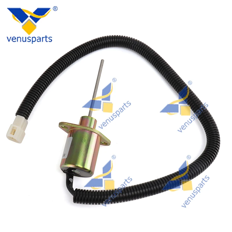 17490-60010 SA-4310-12 12V New Fuel Stop Solenoid for Kubota D1703 D1005 D1105 D905 V1205 V1305 V1505 V1505T B21 B2100D BX22D