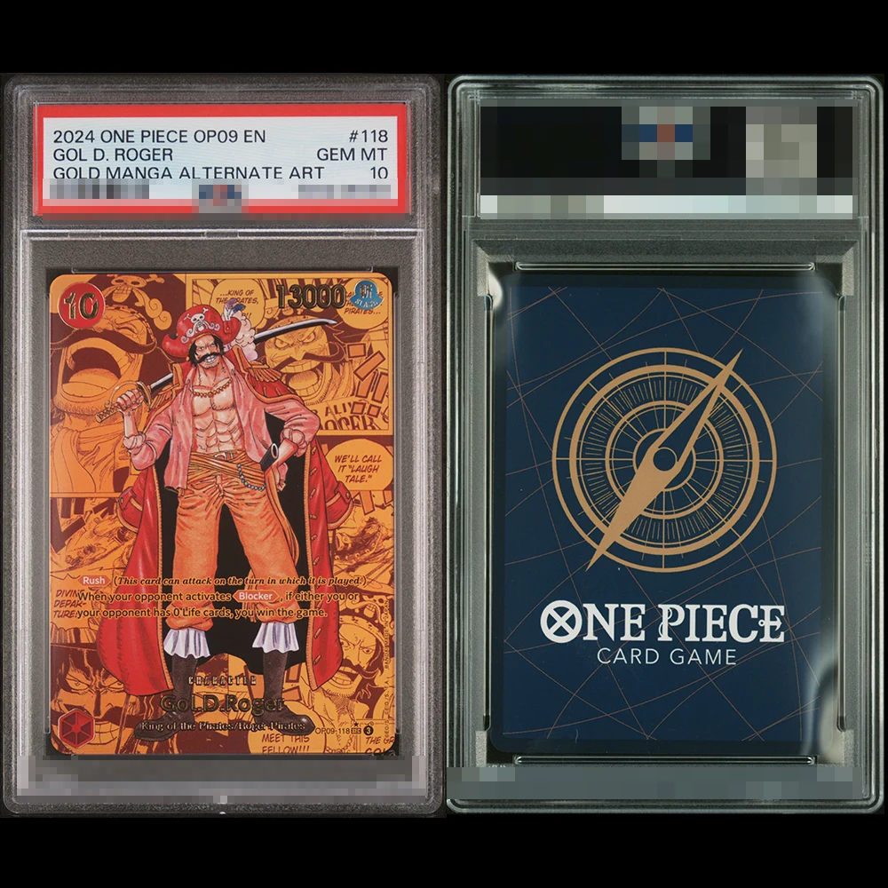 قطعة واحدة لوفي ألت آرت SEC جوهرة النعناع الإنجليزي 10s بطاقة الصف المذهل P.S.A 10 جامع بطاقات الوكيل المتماثلة عالية الجودة