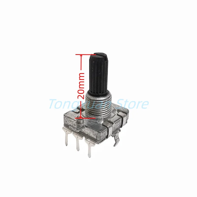 1pc EC16 Encoder rotativo 24 posizioni Pulse Digital Rotary 3Pin amplificatore interruttore del Volume interruttore del fornello a induzione 15/20