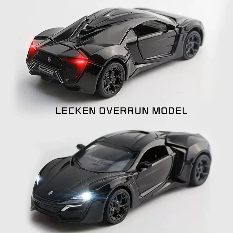 1:32 Lykan Hyper sport Supersport Auto Legierung Auto Druckguss & Spielzeug Fahrzeuge Auto Modell Sound Licht zurückziehen Auto Spielzeug Sammlung Kinder Geschenke