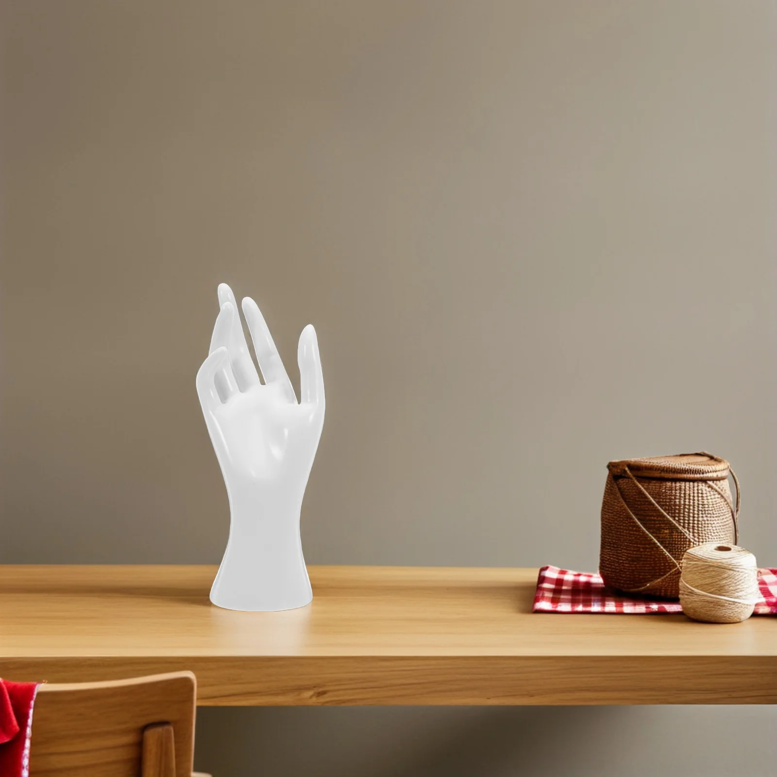 

2 шт., реалистичный женский манекен для ювелирных изделий, кольцо, браслет, держатель для часов, пластиковая настольная подставка, декоративная