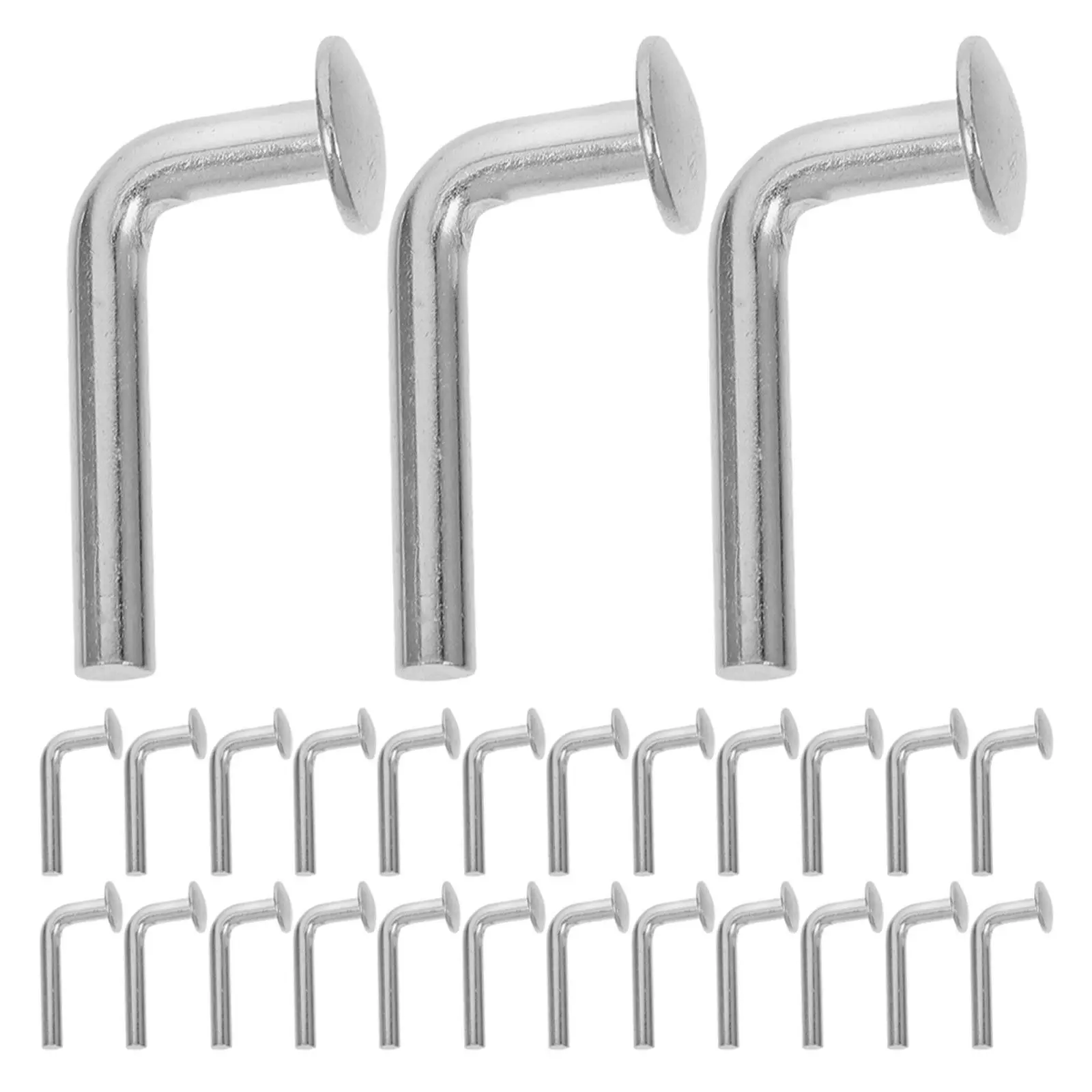 60 pcs Shelf Label Holder Plastic Retail Price Display Sign Halloween Christmas New Year Heavy Duty Construction Flat Bolt