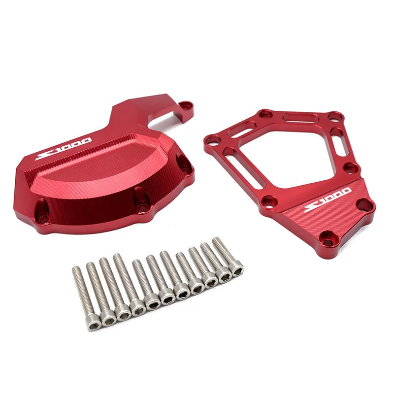 

Suitable for S1000RR, S1000R, HP4 CNC modified engine protection cover, side cover anti - fall blocks