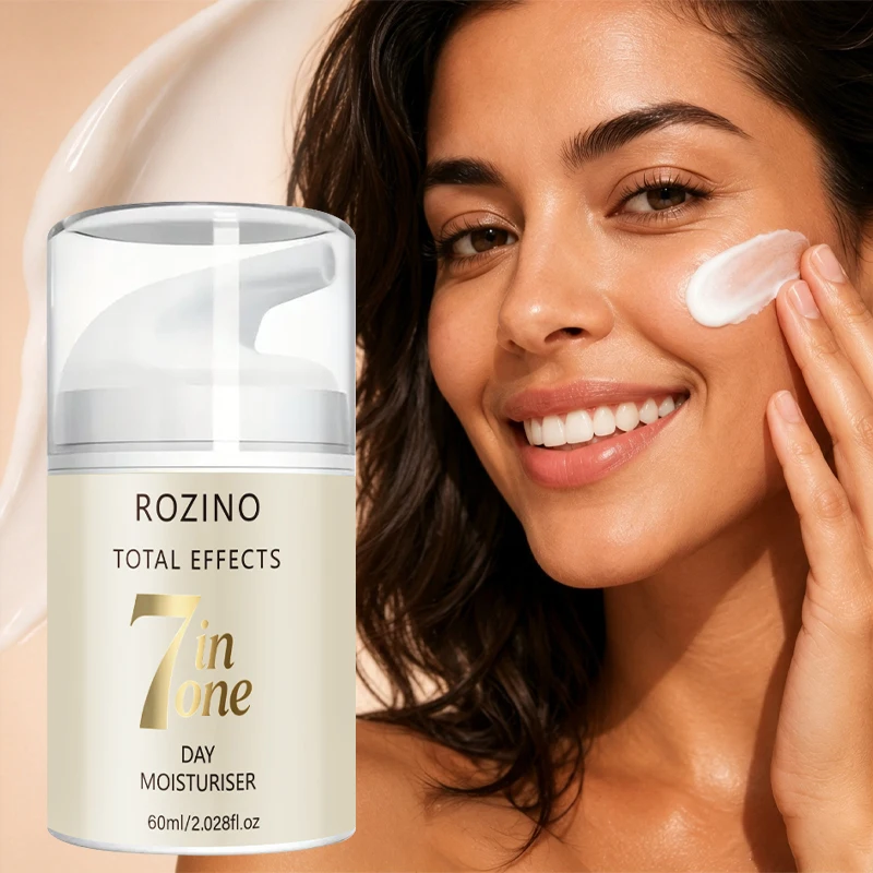 Rozino 7-in-1 Daytime Moisturizing Cream, Multi-Effect Luxurious Moisturizing Complex Base, Lightweight Texture That Is Smooth and Non-Sticky, Instantly Hydrates the Skin, Designed for Daytime Skincare, Morning Routine Care, with a Multi-Effect Moisturizing Complex Base, Immersive Daytime Multi-Effect Moisturizing Experience.