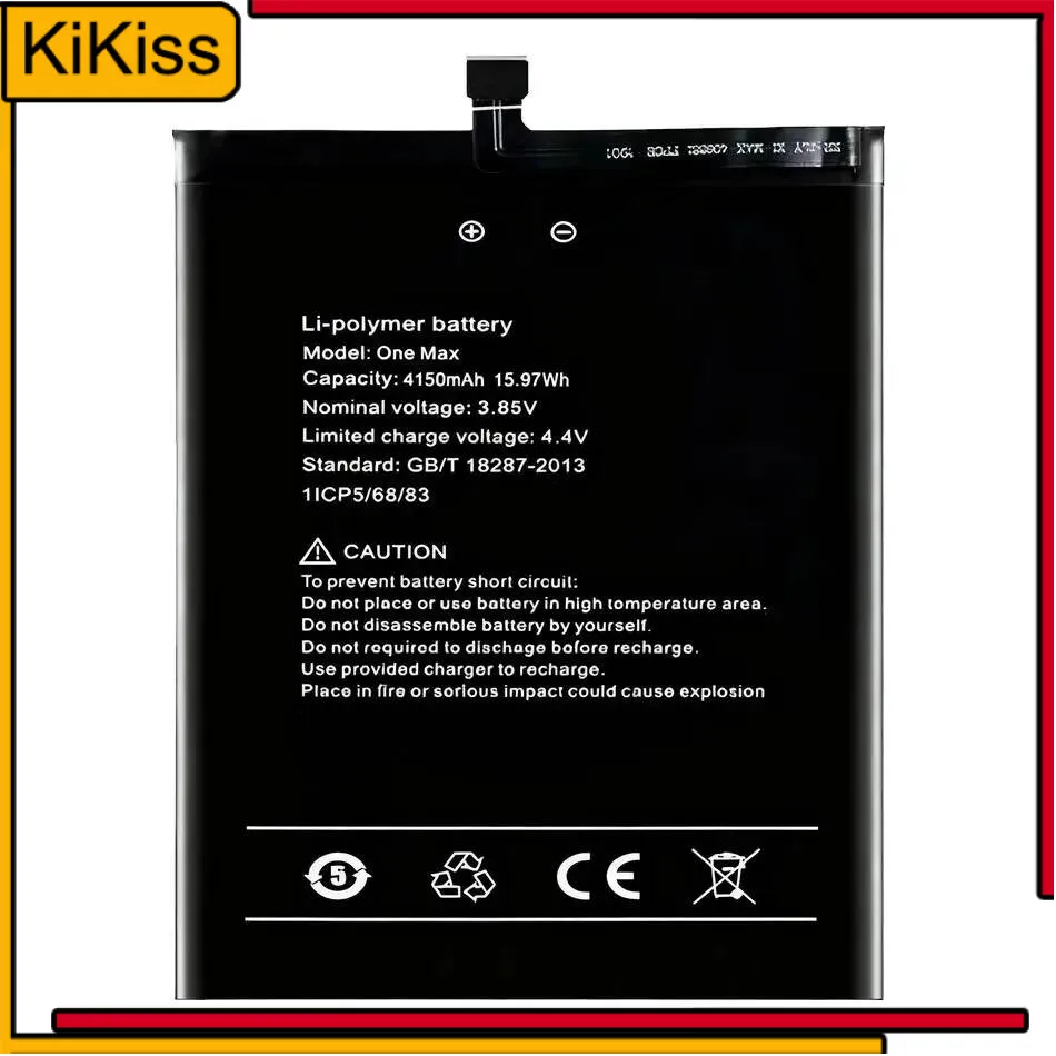 

Mobile Phone Battery High Compatibility Long-Lasting For Umidigi Umi One Max 4150Mah