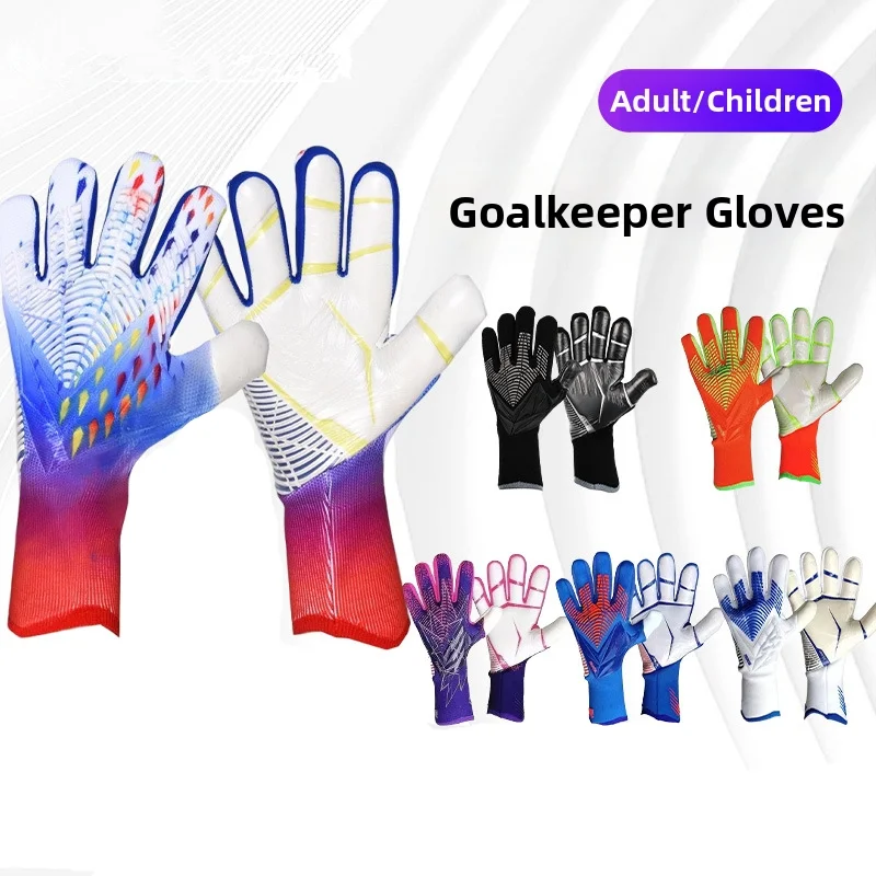 Super Grip Anti Slip Goalkeeper Gloves Size 6 To 10 For Youth Adult Soccer Training Sports Gear