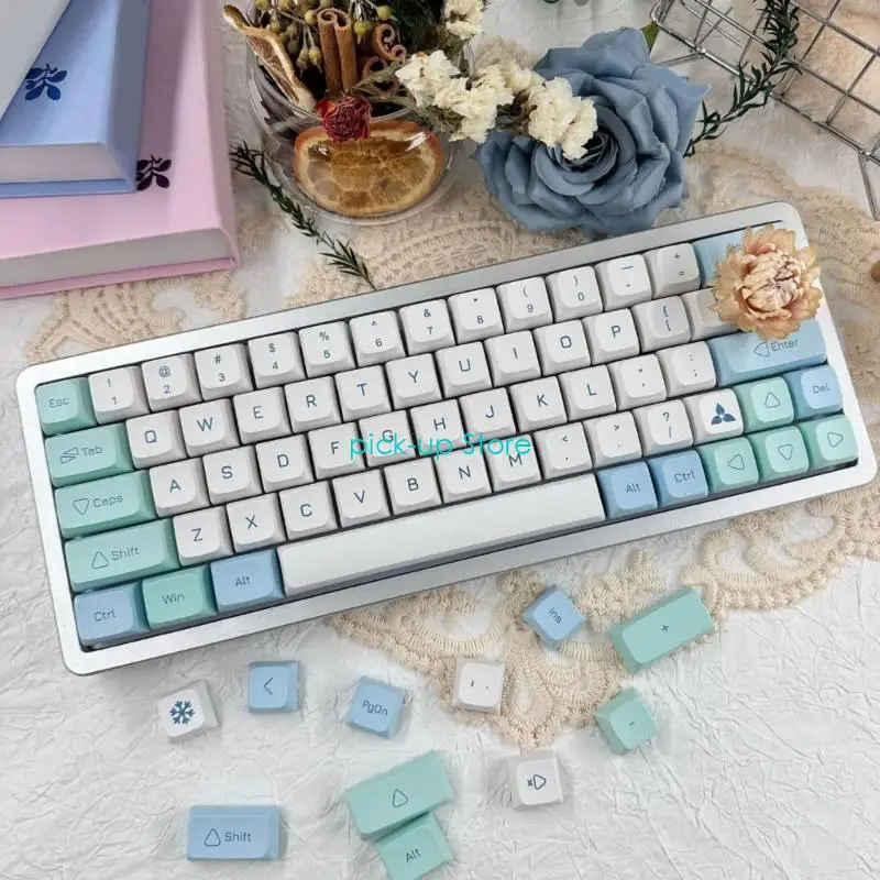 

Q5WA XDA Profile Keycaps PBT Sublimations for 125Keys Mechanical Keyboards