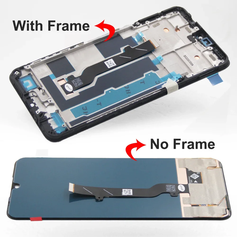 NEW Original For TCL 30 5G LCD Display Touch Screen Digitizer Assemby Replacement For TCL 30 5G T776H Display with Frame