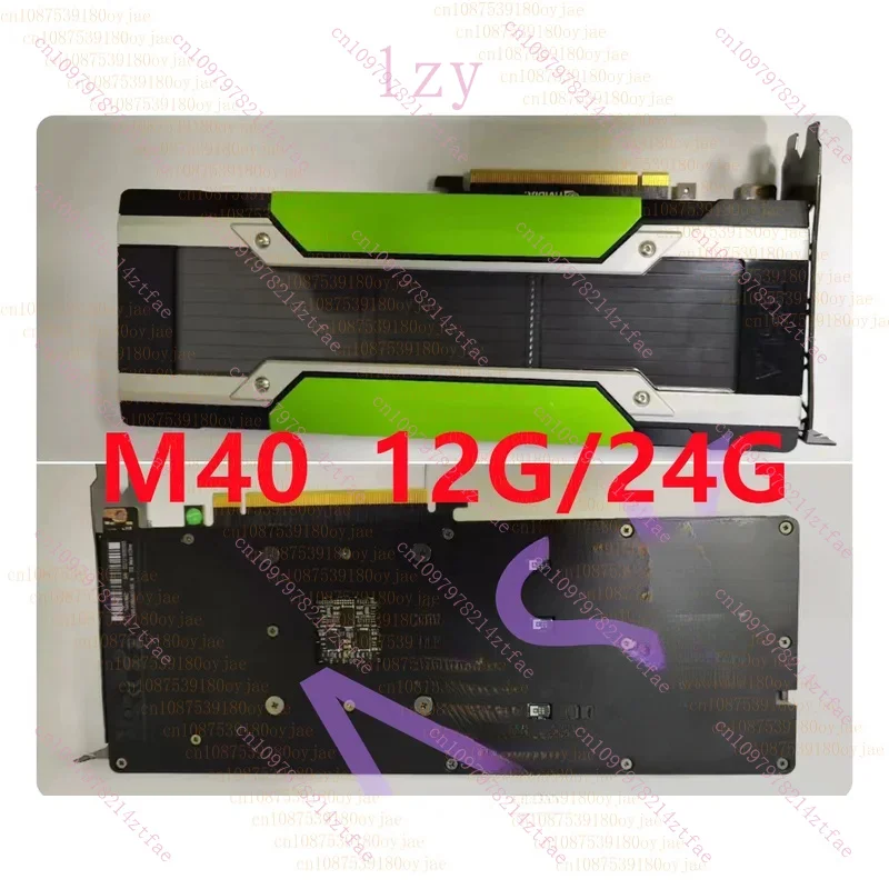 

Original for NVIDIA FOR TESLA M40 12G 24GB GPU Graphics Card P8Y46A855178-001 900-2G600-0310-030 100% TEST OK 95%new