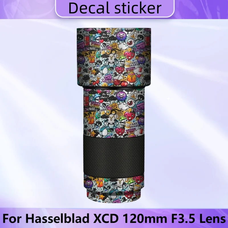 

For HASSELBLAD XCD120 F3.5 Lens Decal Skins XCD120 Lens Wrap for HASSELBLAD XCD120mm f3.5 Lens Cover Skins 120F3.5