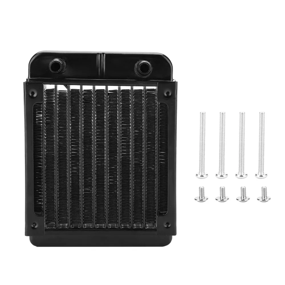 120MM Water Cooling Radiator 10 Tubes High Performance CPU Water Cooling Radiator PC CPU Water Cool System Radiator