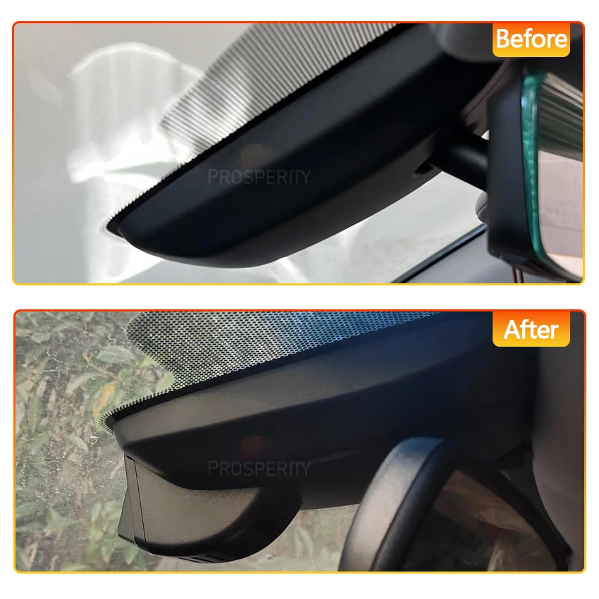 4K التوصيل والتشغيل سهلة التركيب واي فاي سيارة DVR مسجل فيديو داش كام لتويوتا كامري 70 V70 XV70 SE XLE الهجين 2018-2023