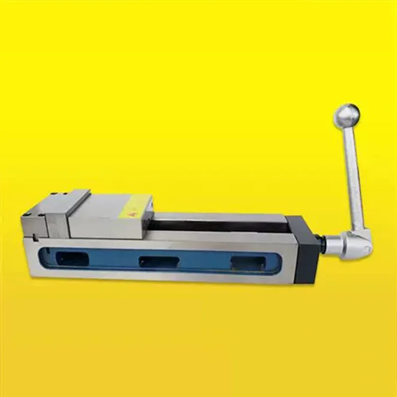 VMC-4L Wide-Opening Angle Fixed Vise, Precision Open-Type Machine Tool Vise, with Angle Lock, Milling Vise