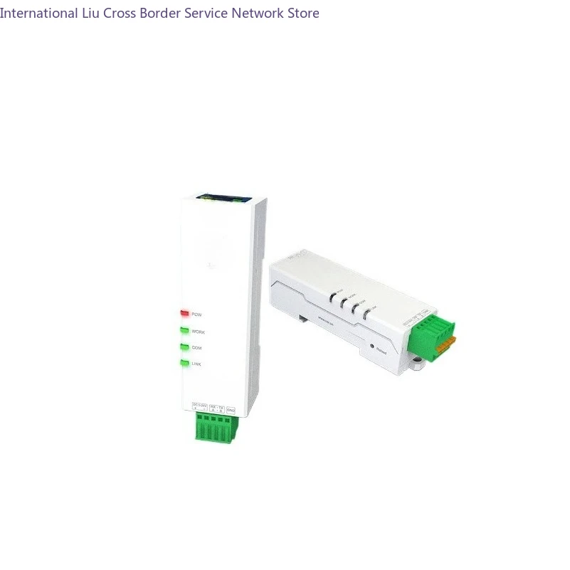 To Ethernet to 232 serial port server bidirectional small volume rail type single serial port DR134