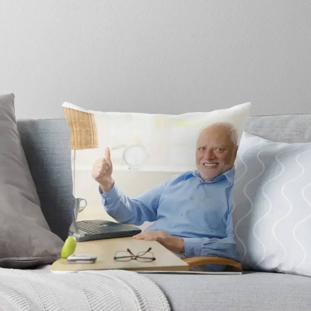 

Hide the pain Harold Throw Pillow Decorative Cover For Living Room Couch Pillows bed pillows Cushions Cover pillow
