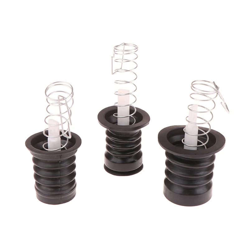 Universal Rubber Washing Machine Water Drain Valve Plug Water Seal Drain Water Sealing Rubber Pad Valve Spring Fittings