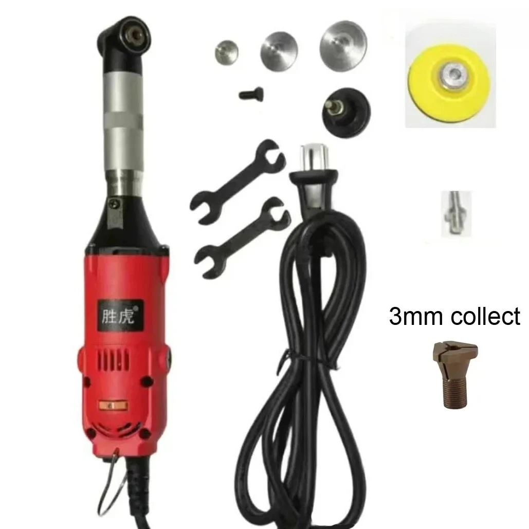 Multifunctional Elbow Polishing and Grinding Machine To Clean The Slot Gap of Tile Regulate/control The Speed 90-degree