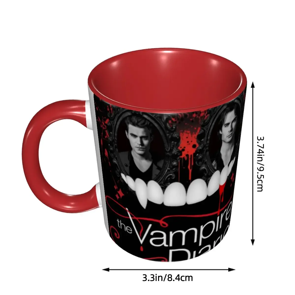 Personalized The Vampire Diaries Coffee Mug DIY Ceramic Milk Tea Cup
