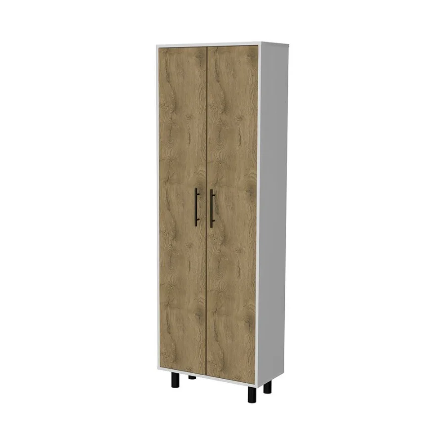 

Oklahoma Tall Pantry Cabinet Cupboard Storage Organizer with 5Shelf
