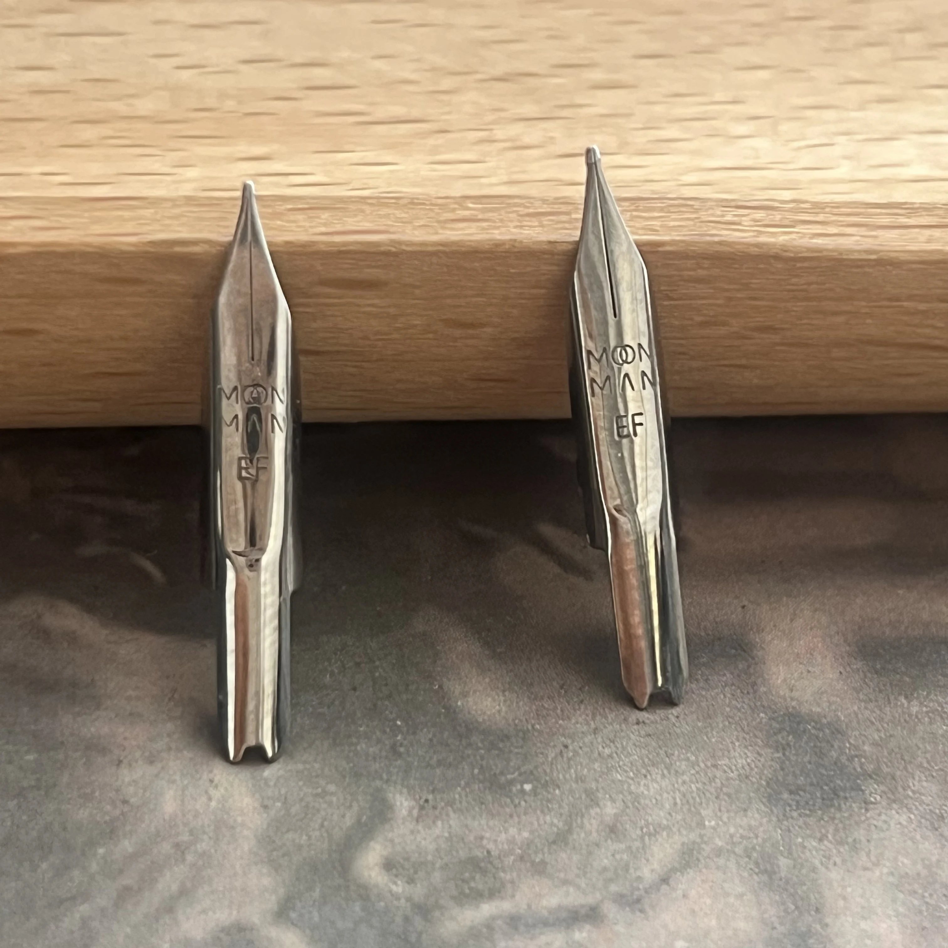 Replace EF/F Nib For MAJOHN A1/A2/A3 Press Resin Fountain Pens Majohn A1 Ink Pen Accessories With Rubber Mat Nib Writing