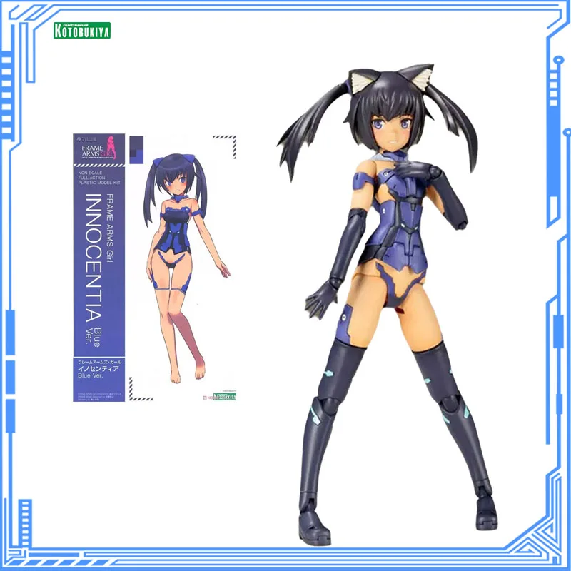 

Kotobukiya Genuine Frame Arms Girl Model Kit Innocentia Blue Ver Anime Action Figure Collection Finished Model Boys Toys Gifts