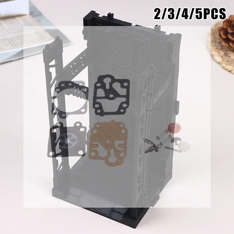 2/3/4/5Pcs Universal Anime Cartoon Character Figure Model Storage Box Interlocking Organizer Stackable For Anime Models