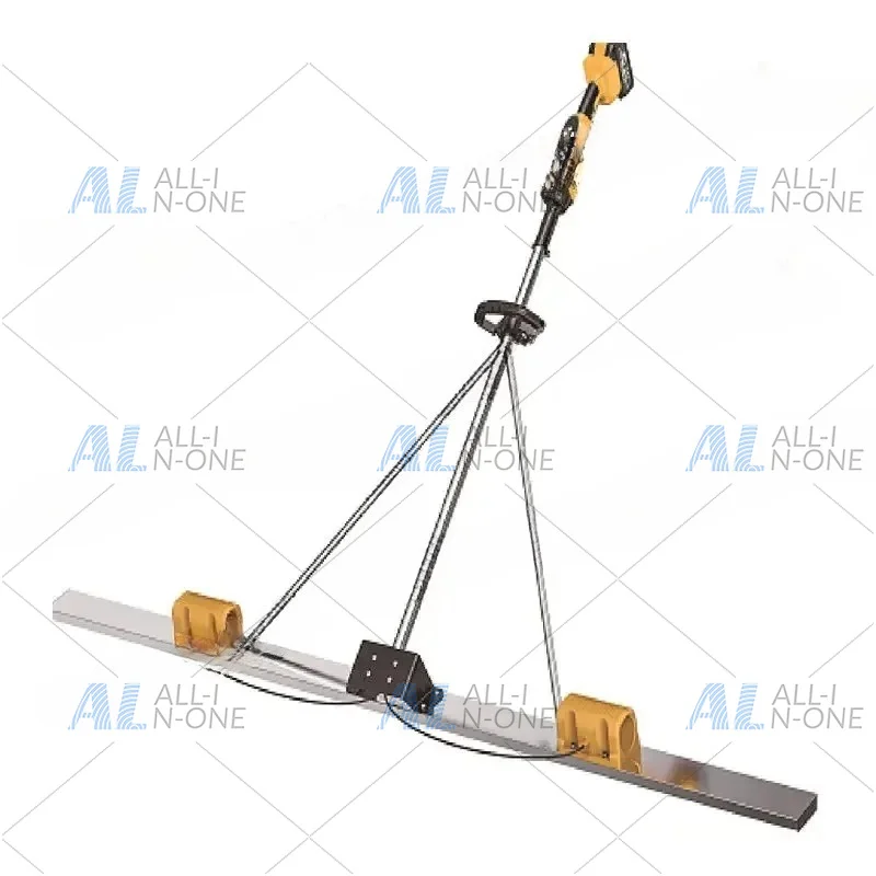 Electric Lithium Concrete Screed Leveling Bull Float Vibrator Concrete Finishing Trowel Ruler Scraper Concrete Vibrator 2m