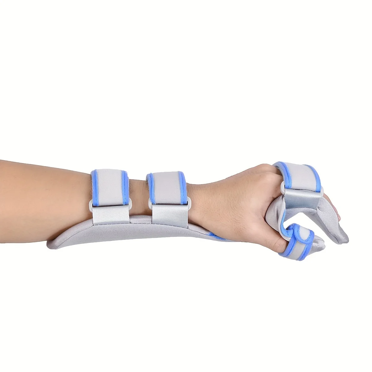 Adjustable Wrist Hand Splint Forearm Support Brace with Thumb Stabilizer for Fracture Sprain Post-Op Recovery Replace Plaster