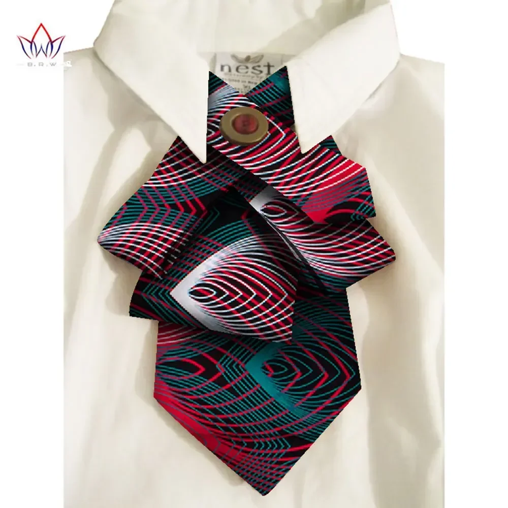 BintaRealWax African New False Collar and Bowknot Colorful Detachable Collars Women Clothes Accessories 16 colors WYB143