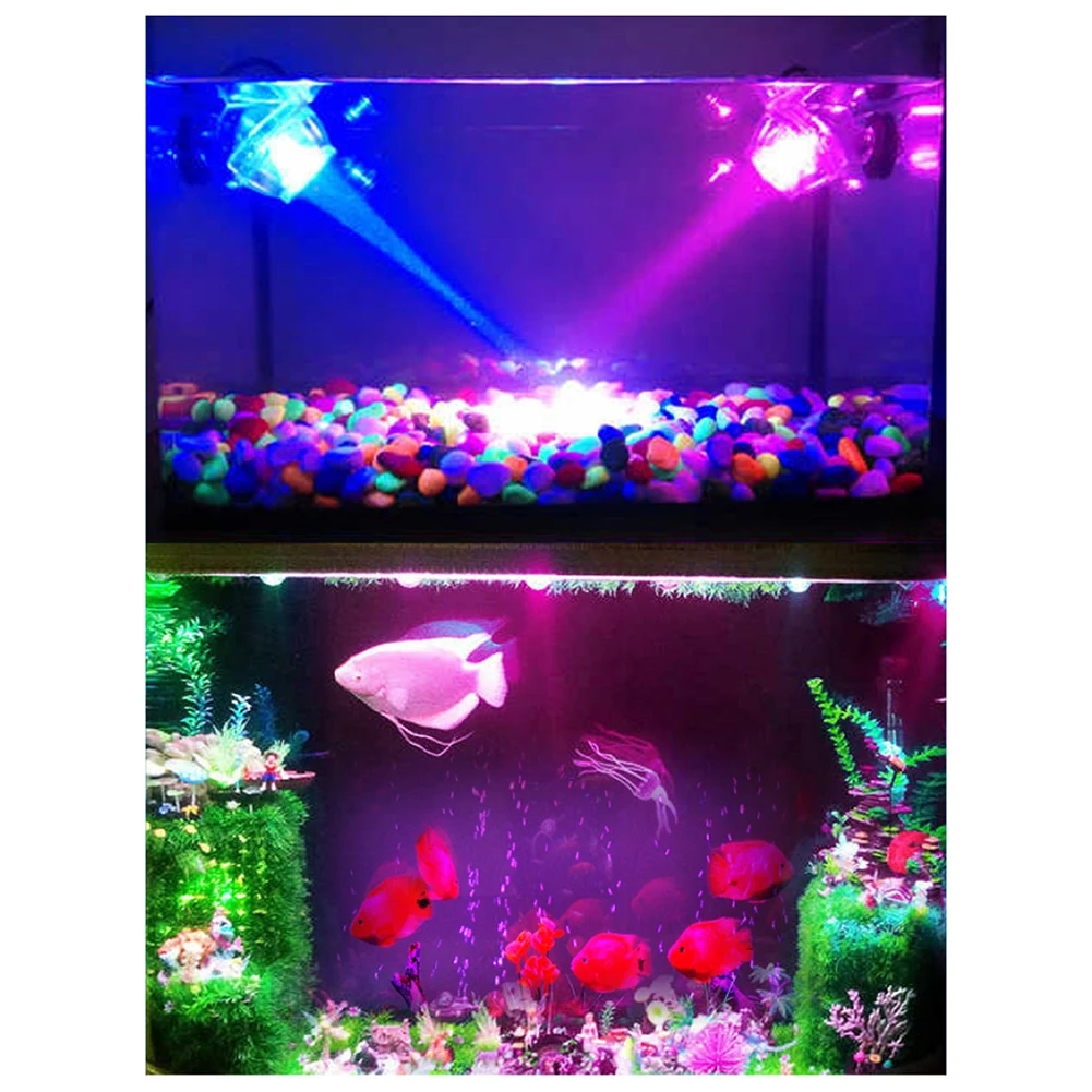 LED Fish Light Round Shape Multi Color Changing Pond Lights For Outdoor