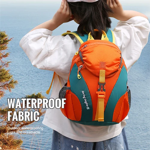 Imagen 2 del producto WRELS Mochila Montañismo al aire libre Mochila deportiva de gran capacidad Mochila escolar plegable impermeable Viajes en bicicleta ultraligeros