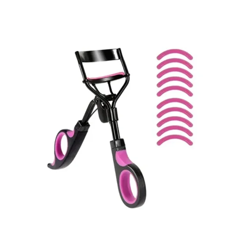 

Silicone Handle Eyelash Curler Practical Eyelash Curler Wide Angle Curler Suitable For Beginners In Beauty And Makeup Tools