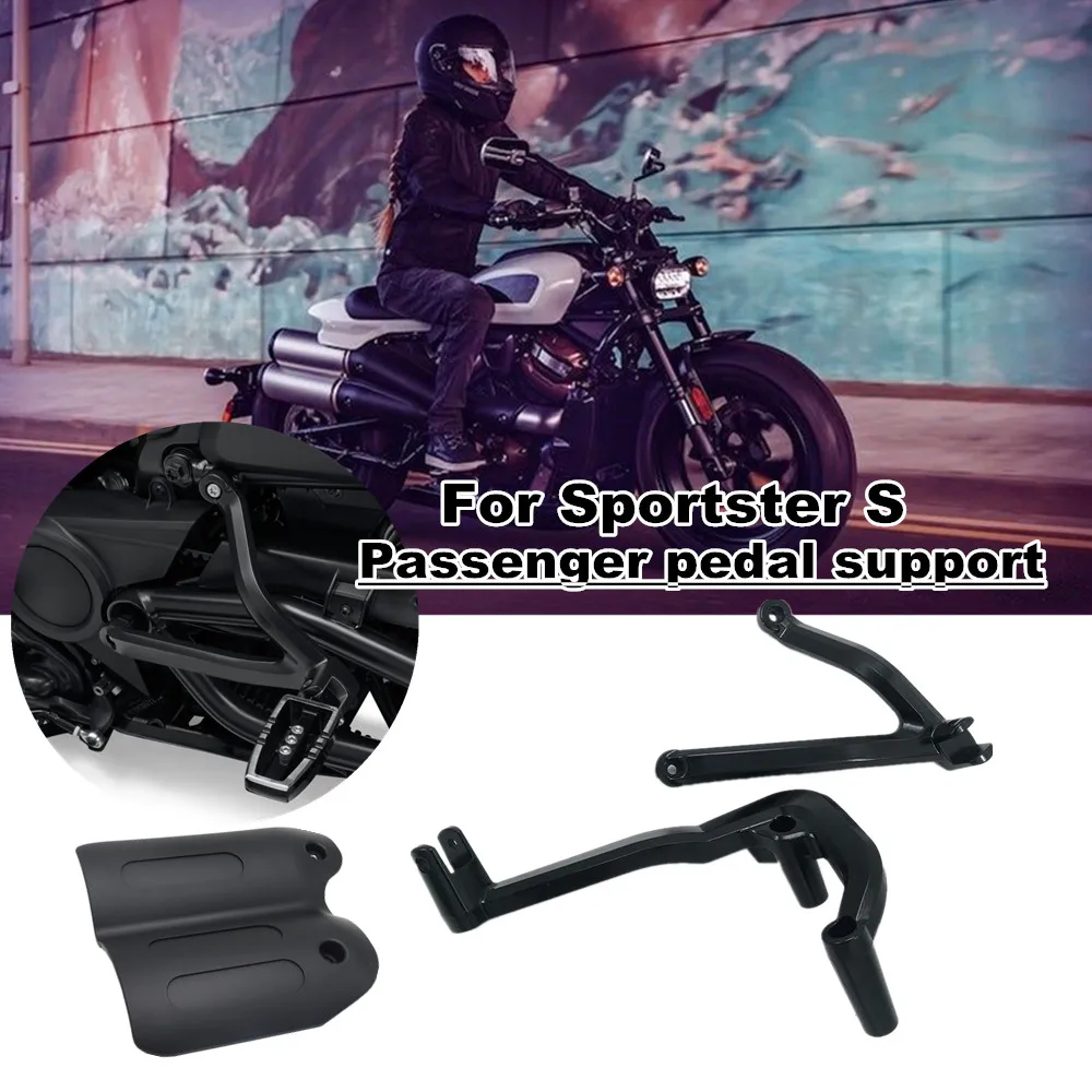 

Motorcycle Passenger Footrest Support Kit For PAN Sportster S 1250 RH1250 RH 1250 2021 2022 2023 Rear Footrest