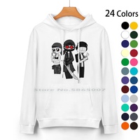 Madness Combat Team Cotton Hoodie Sweater 24 Colors Madness Combat Team Tricky Fnf Friday Night Funkin Newgrounds Hank Deimos