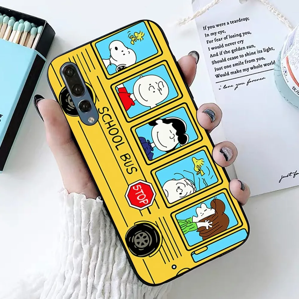 Cartoon-S-Snoopys-Dog Phone Case For Huawei P 8 9 10 20 30 40 50 Pro Lite Psmart Honor 10 lite 70 Mate 20lite