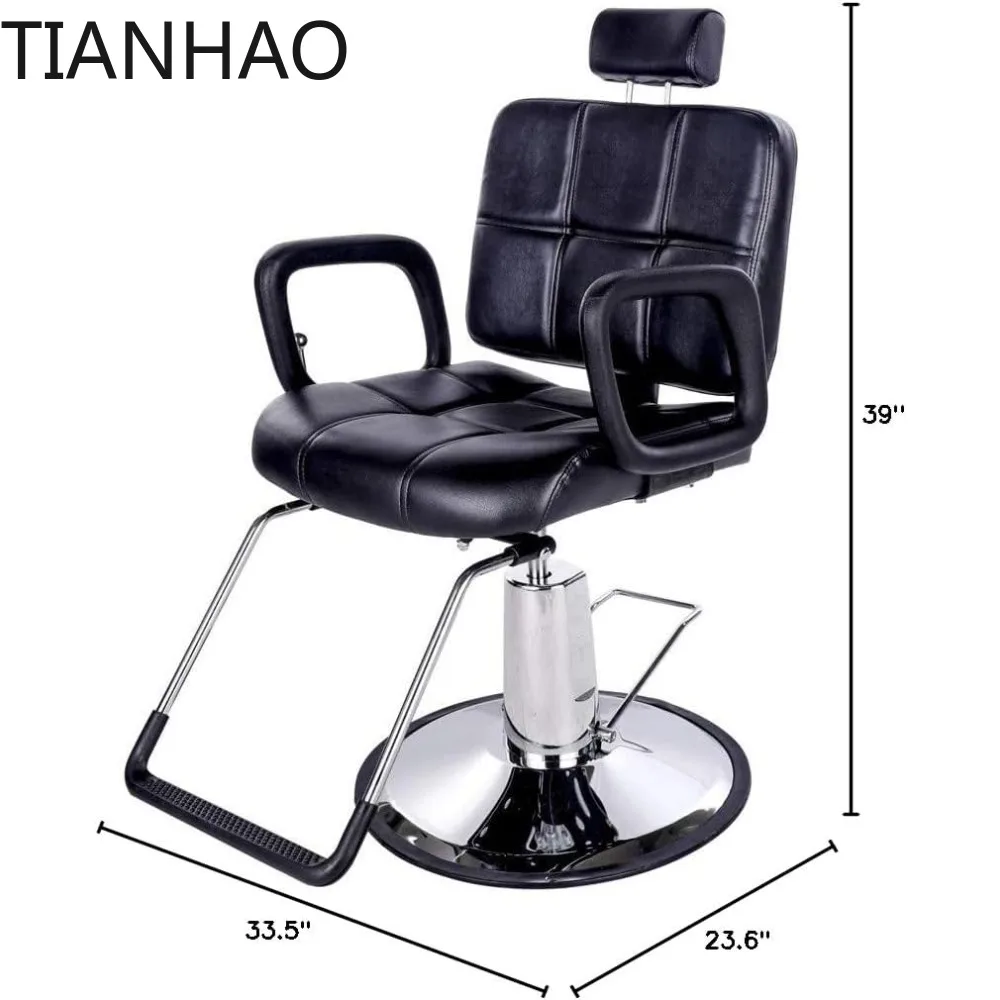 Barber Chair All Purpose for Hair Stylist Tattoo Recline Barber Chair Heavy Duty Tattoo Chair 2022 Upgraded Salon Beauty