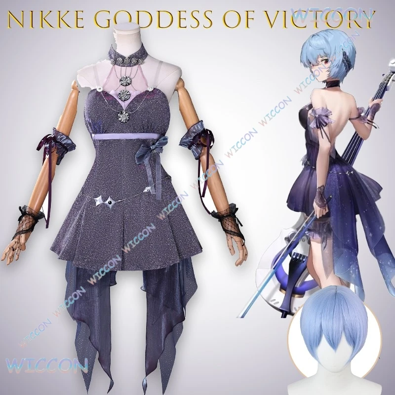 Personaje del juego de Anime NIKKE diosa de la victoria Collab Rei Ayanami disfraz de Cosplay traje Halloween Navidad Cosplay Sexy
